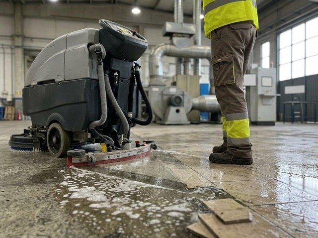 Nuestra limpieza de grandes superficies e industrias en A Coruña se adapta a su ritmo de trabajo - Imagen 1